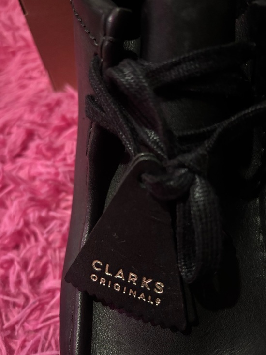Clarks Wallabee EVO Chukka Boot - Black Leather/Size 9 1/2 main image 8